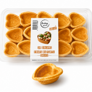 Cœur salée 30 piéces