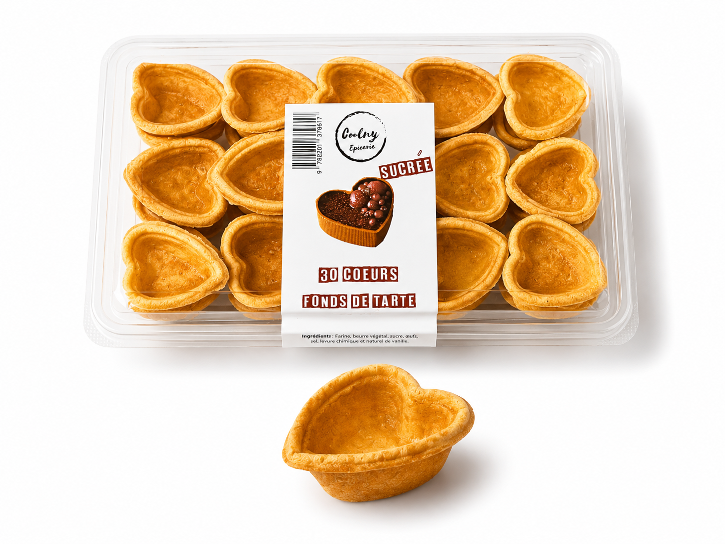 Cœur sucrée 30 piéces