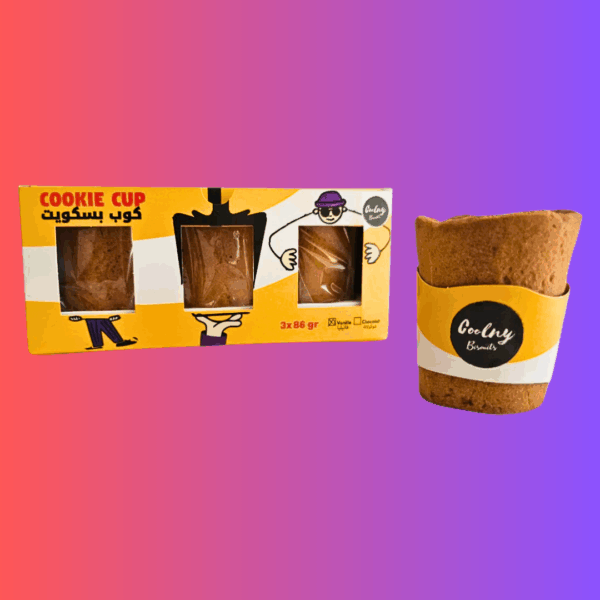 Cookie Cup x3 – Tasses comestibles en biscuit – Image 2